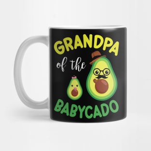 Avocados Dancing Together Happy Grandpa Of The Babycado Papa Mug